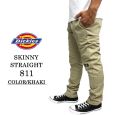 Dickies fBbL[Y U.SA [NpcSkinny straight 811 / XLj[[Npc@J[L