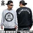 SOUL ASSASSINS/\EATVY@g[i[@Assassins Crewneck