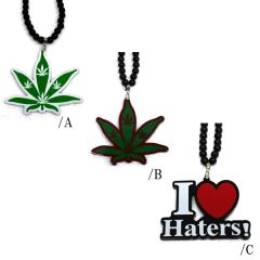 OL-2192 PLATE NECKLACE HOP ICON