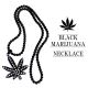 OL-2193 WOOD NECKLACE BLACKHEMP