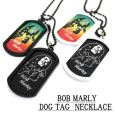 DOG TAG NECKLACE hbO^OlbNX Bob Marley