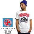 POCKET PISTOLS ポケットピストルズ DUANE PETERS DESTROY S/S TEE / 半袖Tシャツ