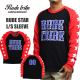 OL-2961�@RUDETRIBE RAGLAN TEE