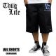 OL-3384 THUG LIFE �V���[�g�p���c �u���b�N