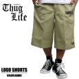 THUGLIFE TOCt V[gpc THUG ANGULAR SHAPE SHORTS / J[L