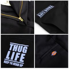 OL-3392 THUG LIFE �V���[�g�p���c �u���b�N