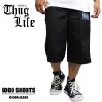 THUGLIFE TOCt V[gpc THUG ANGULAR SHAPE SHORTS / ubN