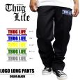 THUGLIFE TOCt Opc THUG ANGULAR SHAPE PANTS / ubN