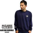 OGCLASSIX / I[W[NVbNX BLACK BIRD CREW SWEAT XEFbgg[i[ lCr[