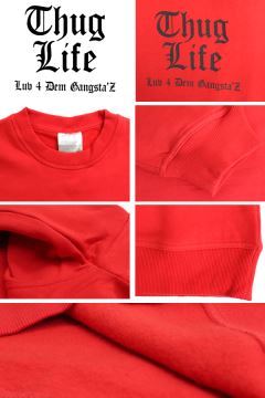 OL-3751 THUG LIFE�@�g���[�i�[ ���b�h
