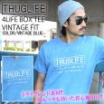 THUGLIFE TOCt TVc 4LIFE BOX TEE VINTAGE FIT Be[Wu[