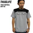 THUGLIFE TOCt TVc THUG FOOTBALL BOX TEE O[~ubN