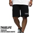 THUGLIFE TOCt V[gpc THUGLOGO STRETCH XROSS SHORTS ubN