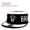 Mitchell  Ness ~b`F&lX MEDIA DAY PAINTER ELASTIC BACK NETS lbc