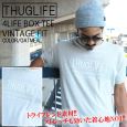THUGLIFE TOCt TVc 4LIFE BOX TEE VINTAGE FIT I[g~[