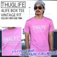 THUGLIFE TOCt TVc 4LIFE BOX TEE VINTAGE FIT Be[WsN