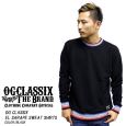 OGCLASSIX I[W[NVbNX g[i[ EL SERAPE SWEAT SHIRTS ubN