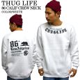 THUGLIFE TOCt g[i[ CALIF86THUG CREWNECK zCg~ubN