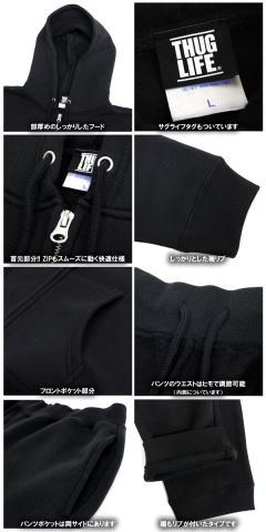 OL-4691 THUG LIFE �����X�E�F�b�g CALIF