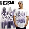 E1SYNDICATE / イーワンシンジケート 半袖Tシャツ Bitches ビッチズ ホワイト