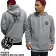 THUGLIFE TOCt p[J[ THRASH LOGO PULL OVER XbVSvI[o[ O[