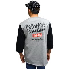 OL-4834 BADASS BASEBALL TEE
