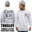 THUGLIFE TOCt TVc PAISLEY LOGO yCY[S OX[u zCg~ubN