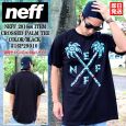 neff  lt TVc CROSSED PALM TEE 16P29010 ubN