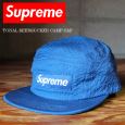 Supreme Vv[ LvLbv Tonal Seersucker Camp Cap u[