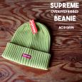 Supreme Vv[ r[j[ O[ OVERD YED RIBBED BEANIE@ACID GRIN