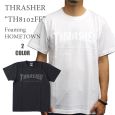 THRASHER スラッシャー 半袖Tシャツ　マグロゴ Tシャツ TH8102FF